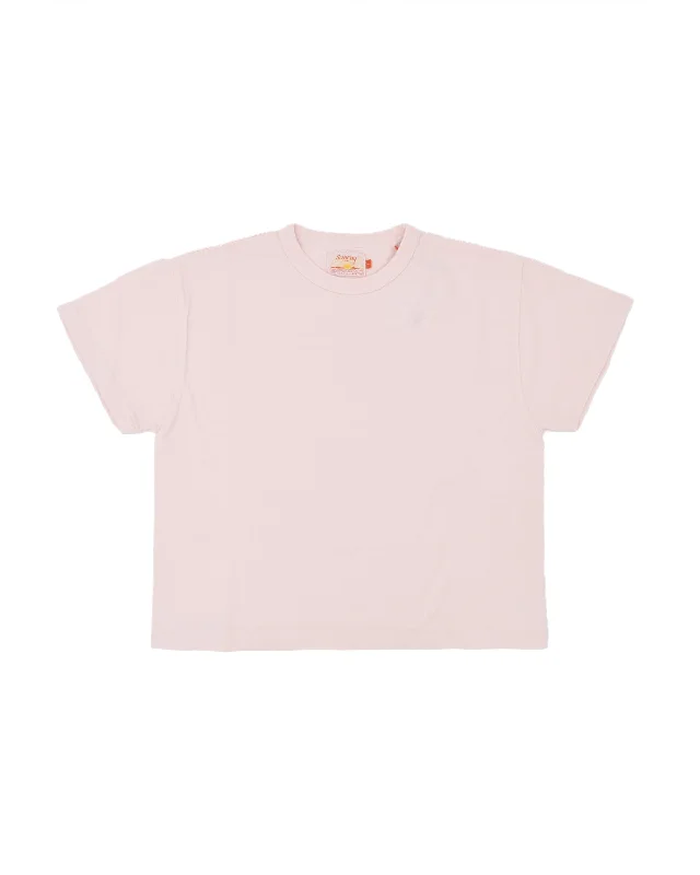 Limited Stock Available!Sunray Hi'aka Mauve Pink Cropped Tee