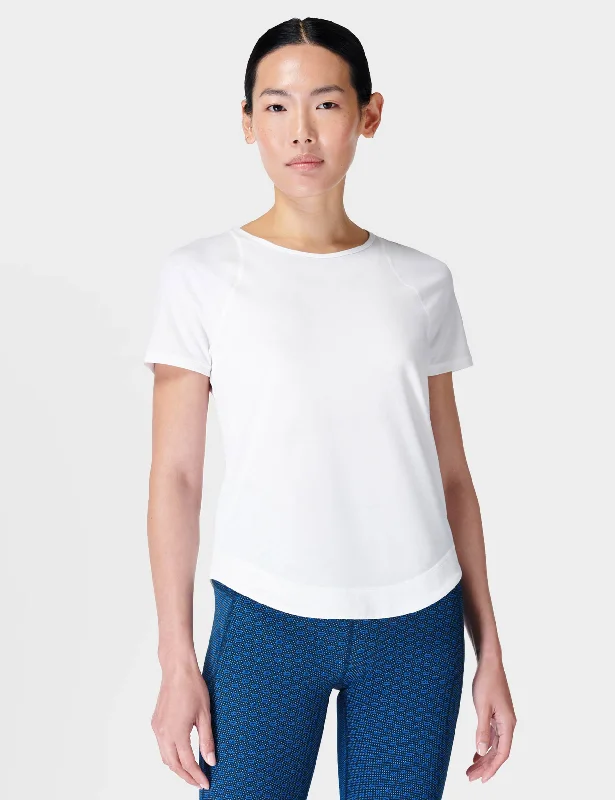 Massive Price Cuts!Breathe Easy Running T-Shirt - White