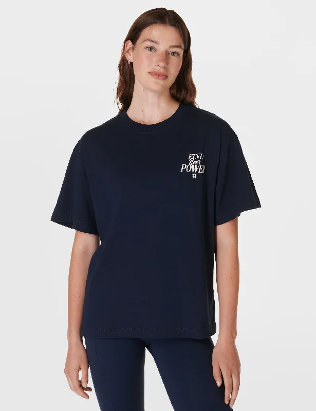 Your Wallet Will Thank You!Find Your Power T-Shirt - Navy Blue