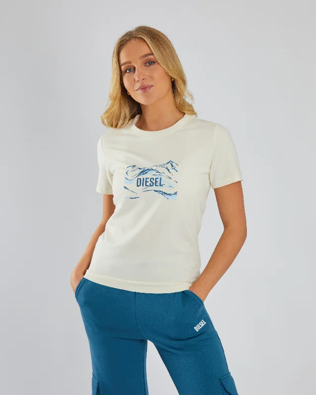 Steals and Deals Await!Jennika Tee Powder White
