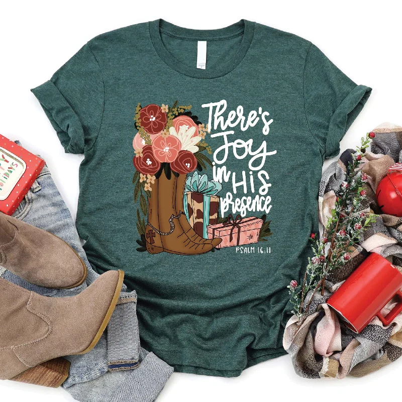The Best Deals Won’t Wait!There’s Joy in His Presence Tee