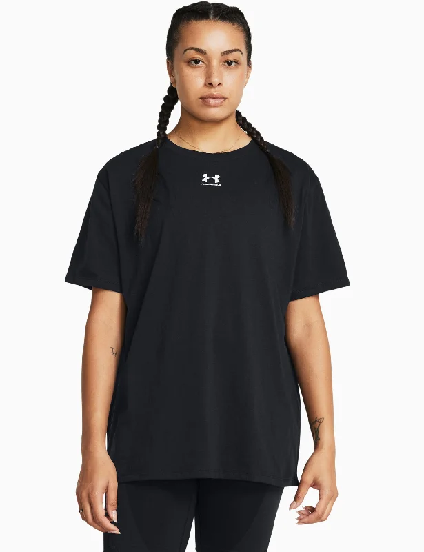 Save Money, Shop Happy!Campus Oversize Short Sleeve - Black/White