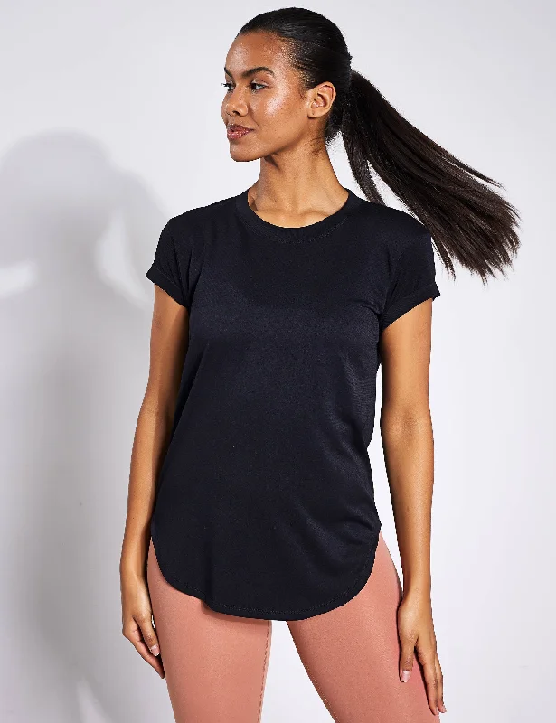 Your Dream Deal is Here!Jade Seamless Tee - Black