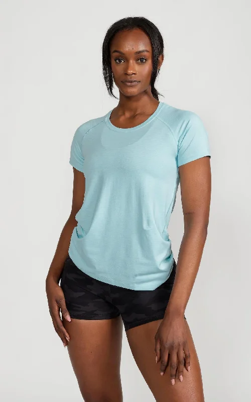 Must-Have Deals Inside!Women's Lux-Tech Shirt in Sea Angel