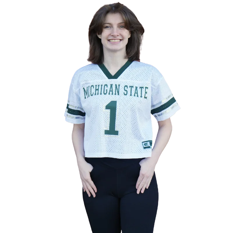 Shop Before It’s Gone!Colosseum Women's Cropped Spartans Jersey